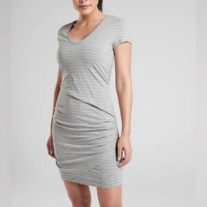 NWT Athleta Central Stripe Dress (M)